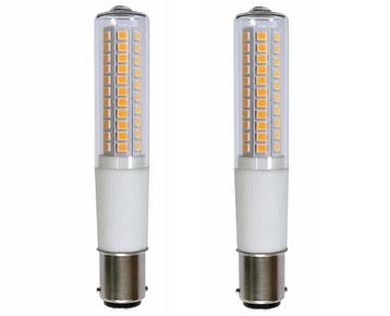 2 stuks Ledmaxx LED buislamp b15d 8W 840lm 3000K dimbaar beschikbaar voor biedingen
