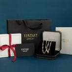 Gouden vintage bolletjes venetiaan collier 14 krt, Ophalen of Verzenden, Nieuw