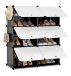 Modulaire Kunststof Schoenenkast met 6 Vakken – Opbergkast, Verzenden, Nieuw
