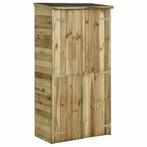 vidaXL Tuinschuur 85x48x177 cm grenenhout, Verzenden, Nieuw