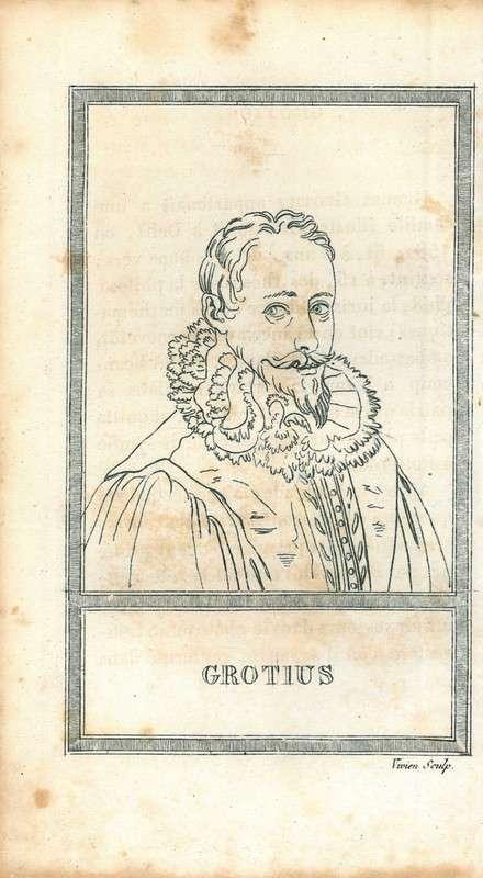 Portrait of Hugo Grotius, Antiek en Kunst, Kunst | Etsen en Gravures