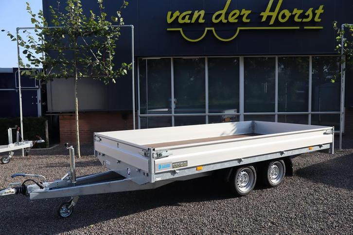 Hapert Azure plateauwagen 405x200 cm AANBIEDING, Auto diversen, Aanhangers en Bagagewagens, Nieuw, Ophalen