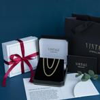 Rosé fantasie collier 8 krt, Ophalen of Verzenden, Nieuw