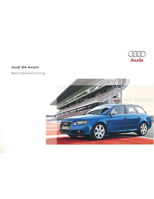 2004 AUDI S4 AVANT INSTRUCTIEBOEKJE DUITS, Auto diversen, Handleidingen en Instructieboekjes