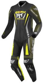 Berik Absolute GP Zwart Fluo Geel Groen 1-Delig Motorpak, Nieuw met kaartje, Overall, Berik, Heren
