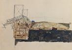 Egon Schiele (1890-1918) - Die Brücke (1913), Antiek en Kunst