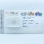 Zonder Minimumprijs - 1 pcs Diamant (Natuurlijk) - 0.74 ct -, Sieraden, Tassen en Uiterlijk, Edelstenen, Nieuw