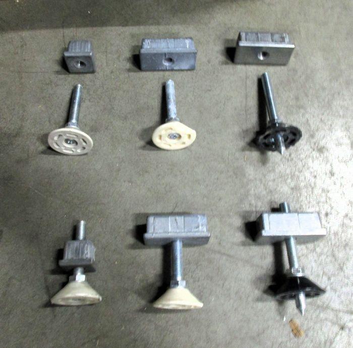 Insteekdop zink 3x3cm, 6x3cm, stelpoot, stelvoet 7cm, 10cm, Zakelijke goederen, Kantoor en Winkelinrichting | Magazijn, Stelling en Opslag