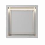 RVS Inbouwnis 30x30x10cm met RGB verlichting, Verzenden, Nieuw
