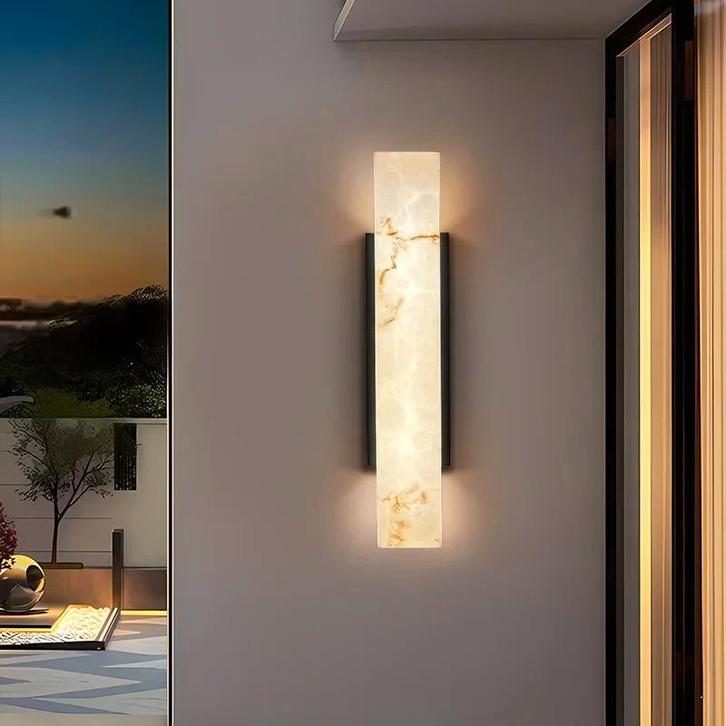 Marmeren LED Wandlamp Waterdicht voor Binnen en Buiten, Huis en Inrichting, Lampen | Wandlampen, Nieuw, Verzenden