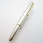 Platinum - Short (pearl silver) - 18K gold nib (Soft Fine) -, Nieuw