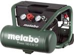 Metabo Power 180-5 W OF Compressor - 1100W - 8 bar - 5L - 75, Doe-het-zelf en Verbouw, Compressors, Verzenden, Zo goed als nieuw