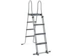 Coast Zwembadladder - verschuifbare treden - 122 cm - Zilver, Verzenden, Nieuw