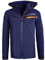 Geographical Norway Softshell Jas Blauw Turbo Dry Tapaya, Kleding | Heren, Verzenden, Nieuw, Blauw