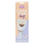 PME Cakepop zakjes met zilveren strikjes 25x7,6cm 25st., Hobby en Vrije tijd, Taarten en Cupcakes maken, Verzenden, Nieuw