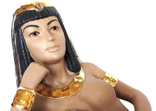 Nadal - Beeld, Cleopatra - 41 cm - Porselein - 1970, Antiek en Kunst, Antiek | Glas en Kristal