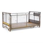 Gebruikte Gaascontainer stapelbaar en inklapbaar 4 wanden, Ophalen of Verzenden