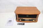 Classic Phono Retro Platenspeler - Bluetooth - Auto-stop -, Verzenden, Zo goed als nieuw