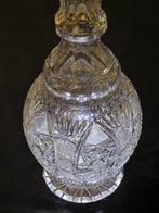Karaf (2) - H. 72 cm - Kristal - Decanteerfles Boheems, Antiek en Kunst, Antiek | Glas en Kristal
