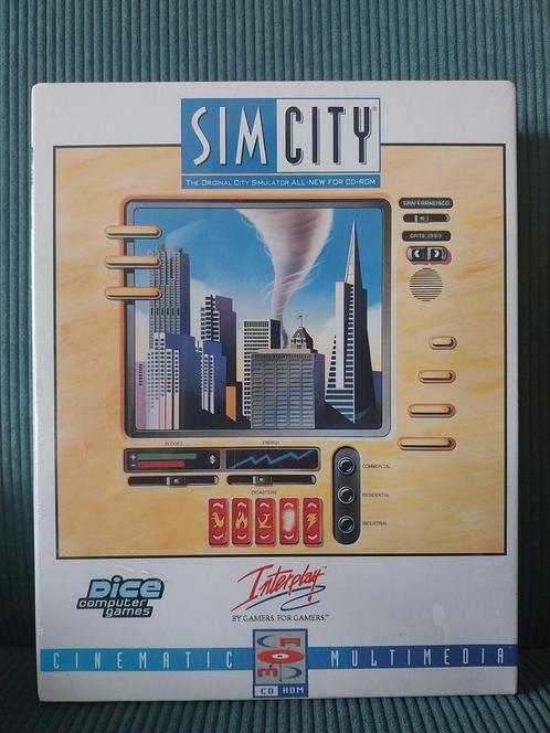 Big Box PC Games - Command and Conquer Red Alert, SimCity ea, Spelcomputers en Games, Games | Pc, Gebruikt, Verzenden