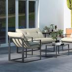 TRUUSK Gartenmöbel-Set 4 Personen Mit 2-Sitzer-Sofa, 2 Sesse, Verzenden, Nieuw