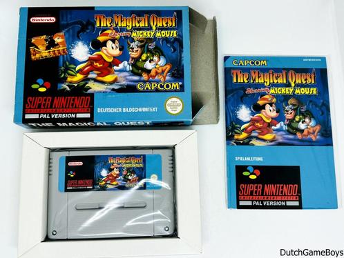 Super Nintendo / Snes - The Magical Quest Starring Mickey Mo, Spelcomputers en Games, Games | Nintendo Super NES, Gebruikt, Verzenden