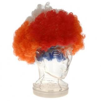 Feestpruik Holland (Rood, Wit, Blauw, Oranje), Hobby en Vrije tijd, Feestartikelen, Nieuw, Verzenden