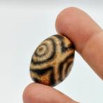 Oud-Tibetaans / Nepalees Geëmailleerd Agaat Kralen talisman, Antiek en Kunst