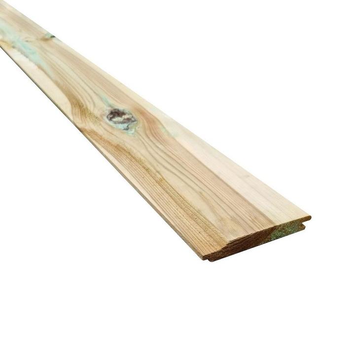 Rabat grenen plank geïmpregneerd 18x145x2400 mm, Doe-het-zelf en Verbouw, Hout en Planken, Nieuw, Ophalen of Verzenden