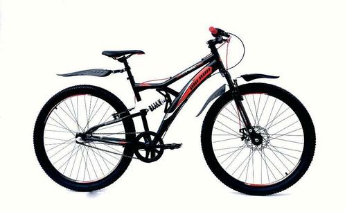 Magic Oberon Mountainbike 27,5 Inch 3 Speed Zwart Rood, Fietsen en Brommers, Fietsen | Mountainbikes en ATB, Nieuw, Ophalen of Verzenden