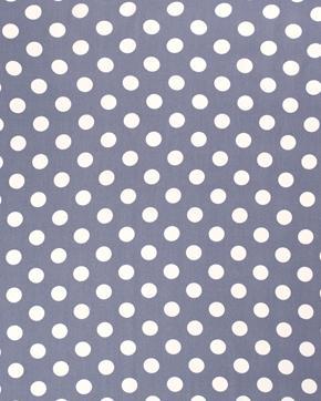Viscose Poplin Stippen Indigo, Hobby en Vrije tijd, Stoffen en Lappen, Overige kleuren, Nieuw