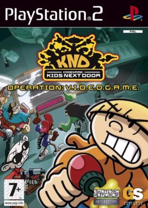 Codename: kids next door operation v.i.d.e.o.g.a.m.e PS2, Spelcomputers en Games, Games | Sony PlayStation 2, 1 speler, Vanaf 7 jaar