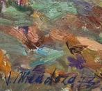 José Mendoza (1943) - El susurro de la colina, Antiek en Kunst, Kunst | Schilderijen | Klassiek