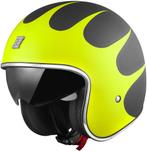 Bogotto V537 Wogi Mat Zwart Geel Jethelm, Motoren, XS, Jethelm, Nieuw met kaartje, Overige merken