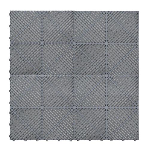 Geventileerde kliktegels grijs 3,2m x 6m voor garage en, Doe-het-zelf en Verbouw, Ventilatie en Afzuiging, Verzenden