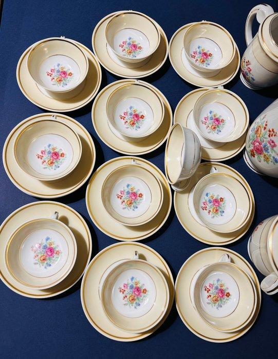 Raynaud & Co. Limoges (France) - Koffie- en theeservies (26), Antiek en Kunst, Antiek | Meubels | Tafels