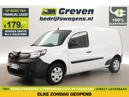 Renault Kangoo Z.E. Maxi L2H1 33 kWh HuurAccu E-Step! €179pm, Auto's, Bestelauto's, Te koop, Automaat, Financial lease, Elektrisch