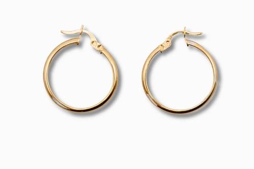 Gouden oorbellen 14K, Sieraden, Tassen en Uiterlijk, Oorbellen, Goud, Nieuw, Goud, Verzenden