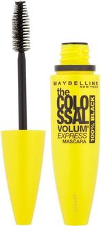MAYBELLINE VOLUM'EXPRESS THE COLOSSAL 100% BLACK MASCARA K.., Verzenden, Nieuw