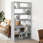 vidaXL kamerscherm 100x33x187,5 cm bewerkt hout grijs sonoma, Verzenden, Nieuw, Overige houtsoorten