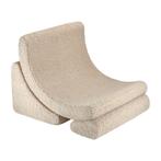 Comfortabele moon chair in biscuitkleur voor kinderen, Ophalen of Verzenden, Nieuw