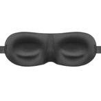 Ruhhy Oogmasker voor Slapen - Incl. Oordopjes - Zwart, Ophalen of Verzenden, Nieuw