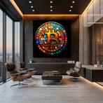 PLM-Art - Bitcoin full colors vitraux style