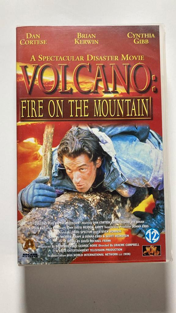 VOLCANO: FIRE ON THE MOUNTAIN (VHS), Cd's en Dvd's, VHS | Film, Gebruikt, Verzenden