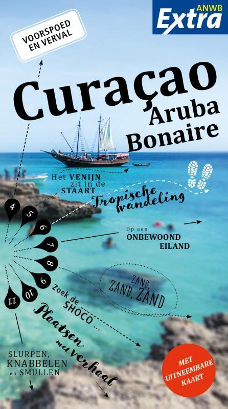 Curacao, Aruba en Bonaire / ANWB Extra 9789018043162, Boeken, Reisgidsen, Gelezen, Verzenden