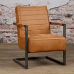 *WOONWINKEL* Tower Living Rocca Industriele Fauteuil Bull Co, Huis en Inrichting, Fauteuils, Nieuw, Stof, Verzenden