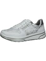 SALE -37% | Ara Shoes Leren sneakers wit/zilverkleurig |, Nieuw, Verzenden