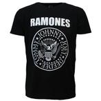 The Ramones Presidential Seal T-Shirt Zwart - Officiële, Kleding | Heren, Nieuw