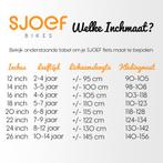 SJOEF Dolly Meisjesfiets 14 inch - 3-5 jaar - Unicorn - Roze, Fietsen en Brommers, Fietsen | Kinderfietsjes, Verzenden, Nieuw