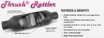 Thrush rattler 2,5 inch muffler 24254, Auto-onderdelen, Uitlaatsystemen, Ophalen of Verzenden, Nieuw